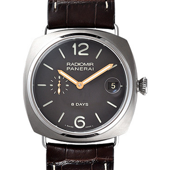 パネライ コピー PANERAI ラジオミール PAM00346 8デイズ チタニオ ブラウン